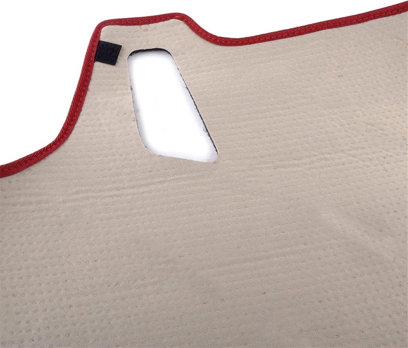 Yurefax غطاء لوحة القيادة الأسود يوريفكس لهيونداي إيلانتر 2017-2020 - Image 5