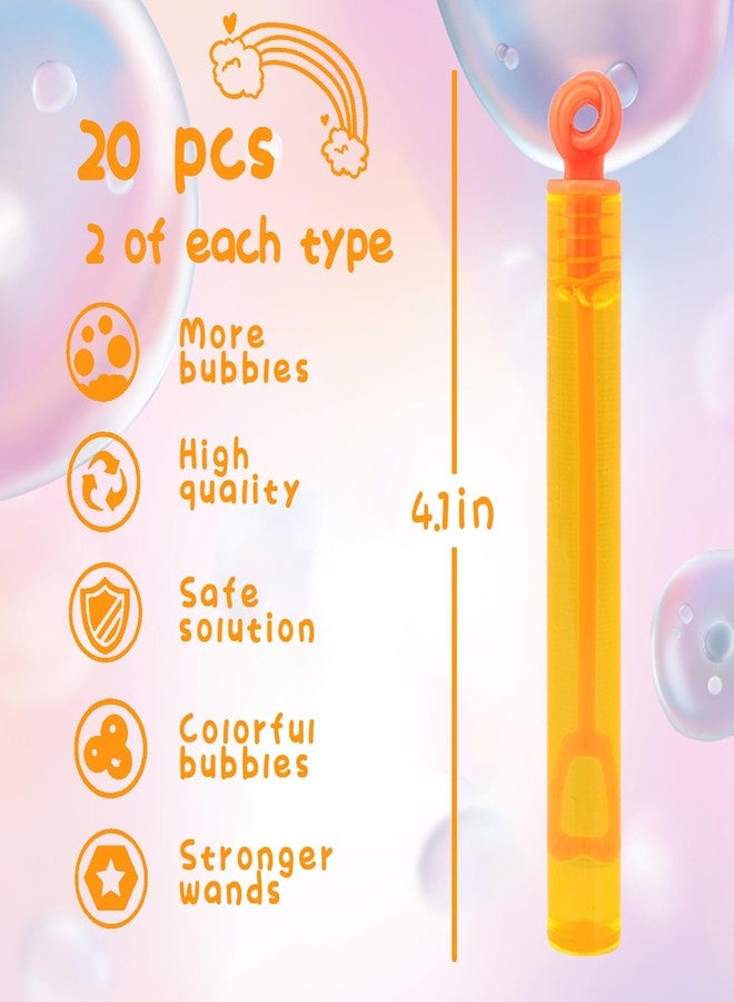 Golf Bubbles Party Favors,20 Pack Mini Bubble Wand Bulk 10 Colors for Kids,As Goodie Bags Filler,Small Carnival Pinata Birthday Favors, Classroom School Reward,Summer Outdoor Toys,Small Toy Gift - Image 3
