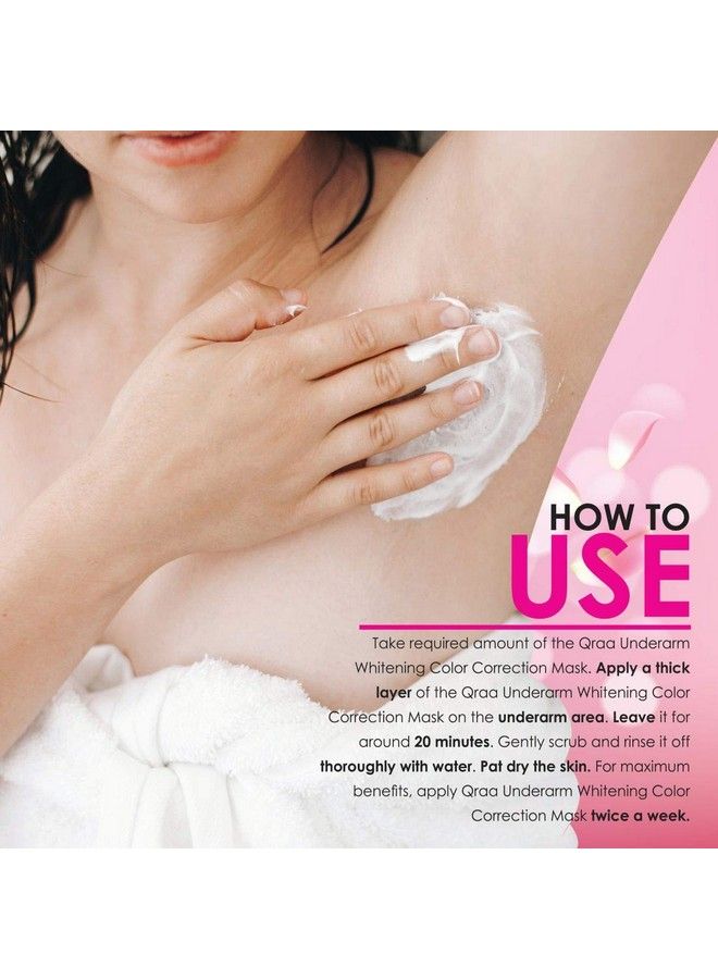 Qraa Underarm Color Correction Mask For Women With Vitamin B3 - Image 4