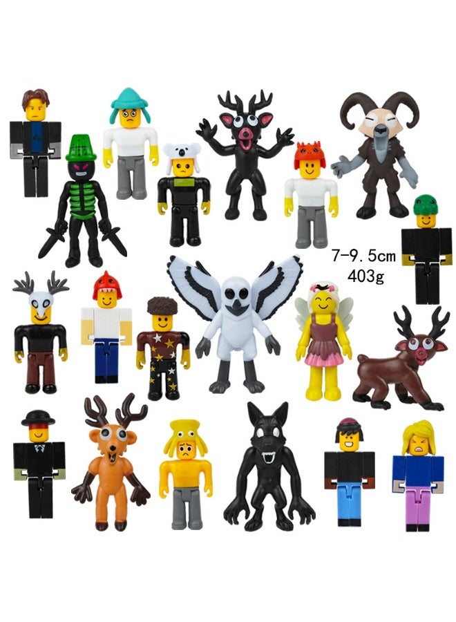 general 99 Night Hands Office Baby Elk Virtual Survival Game Surrounding Doll Models and Decorative Items in the Forest