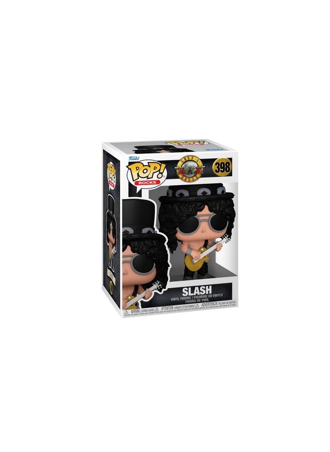 Funko Funko POP! Rocks: Guns and Roses - Slash - (1990's) - Collectable Vinyl Figure - Gift Idea - Official Merchandise - for Kids & Adults - Music Fans - Model Figure for Collectors and Display  - Image 1