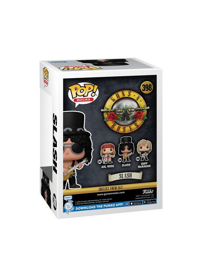 Funko Funko POP! Rocks: Guns and Roses - Slash - (1990's) - Collectable Vinyl Figure - Gift Idea - Official Merchandise - for Kids & Adults - Music Fans - Model Figure for Collectors and Display  - Image 3