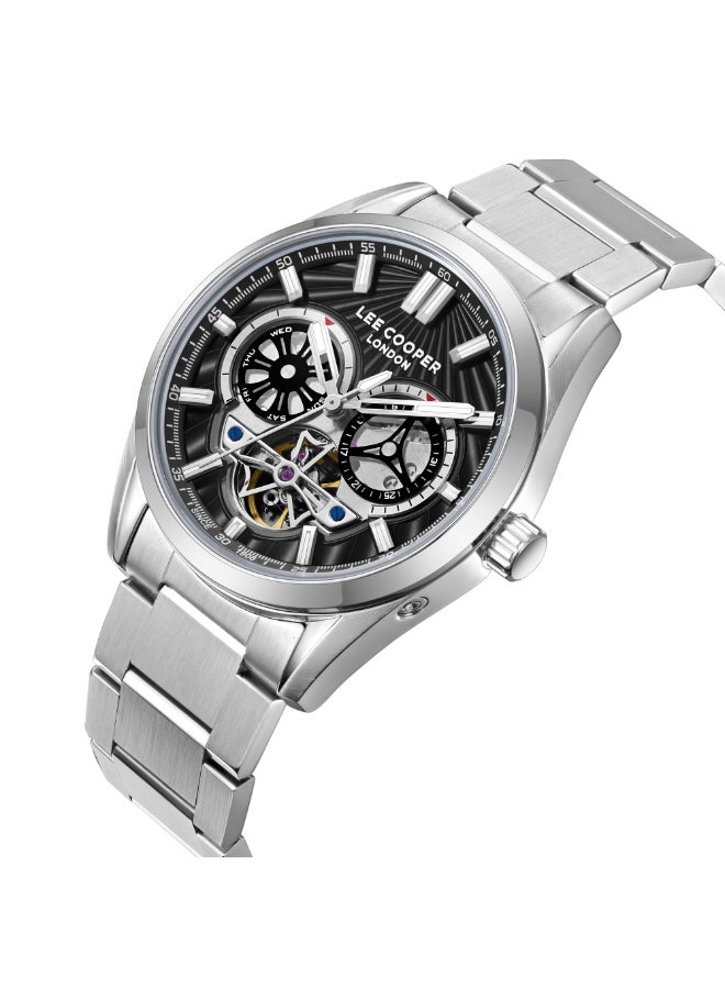 Lee Cooper Men's Leather Automatic Watch LC08181.350 - 42 mm  - Image 2