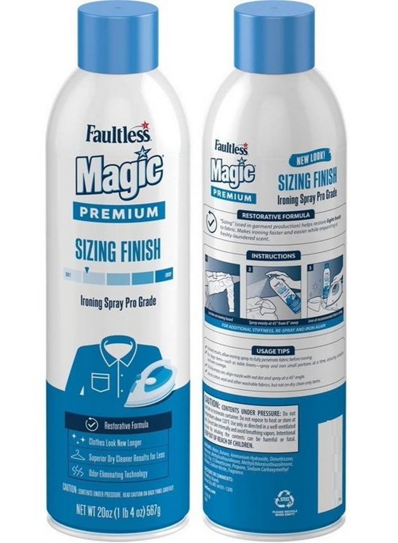 فولتلس بخاخ تثبيت النشا، بخاخ نشا كي احترافي، 567 غرام - Image 2