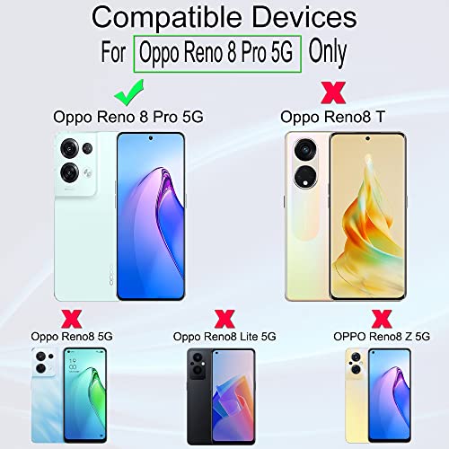 Ibywind 2 Pcs Screen Protector For Oppo Reno 8 Pro 5G 67Flexible TPU FilmWith 1Pc Camera Lens Protector1Pc Back FilmBubble FreeEasy to install - Image 3