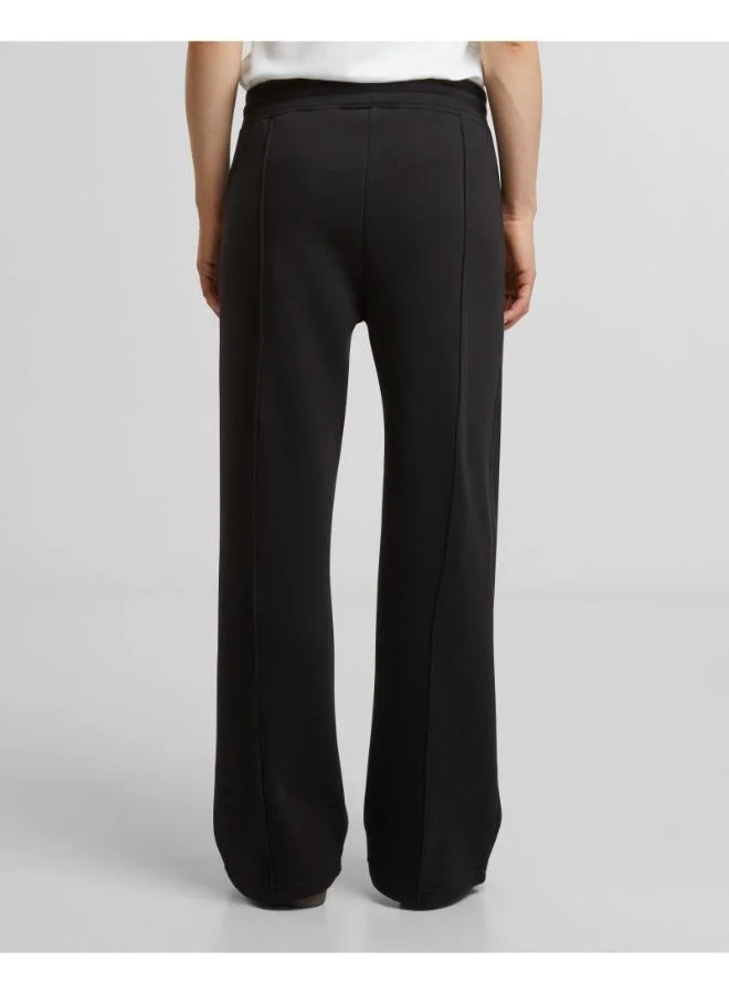 Prohibited Black Loose Fit Sweatpants  | Best Price UAE