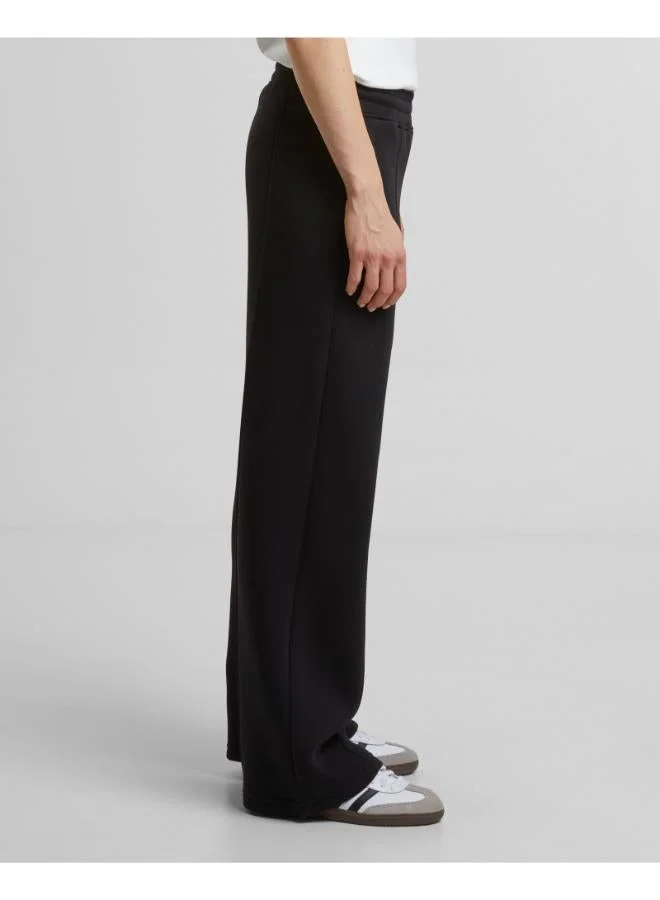 Prohibited Black Loose Fit Sweatpants  | Best Price UAE