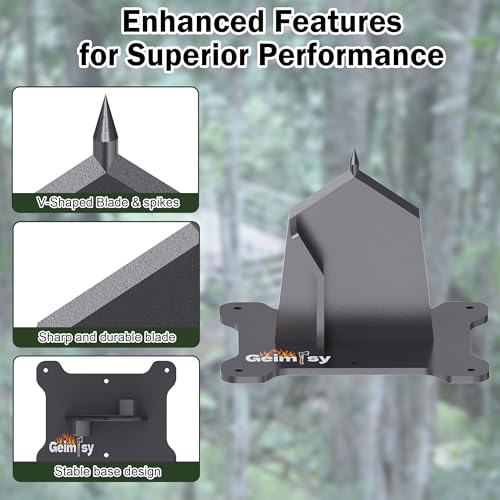 GanFindX Firewood Kindling Splitter - Heavy Duty Ax for Efficient Firewood Cutting, Portable and Ergonomic Design for Easy Use, Perfect for Camping and Outdoor Firewood Preparation - Image 4