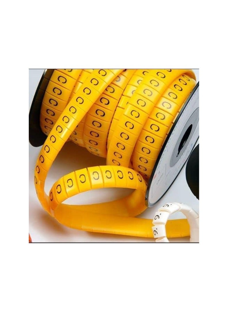 KNP KNP Cable Marker Tube Keep your Cables Organized and Easily Identifiable with These Cable Marker Tubes Designed for Cables with Diameters Ranging from 0.5mm to 1.6mm.  - Image 2