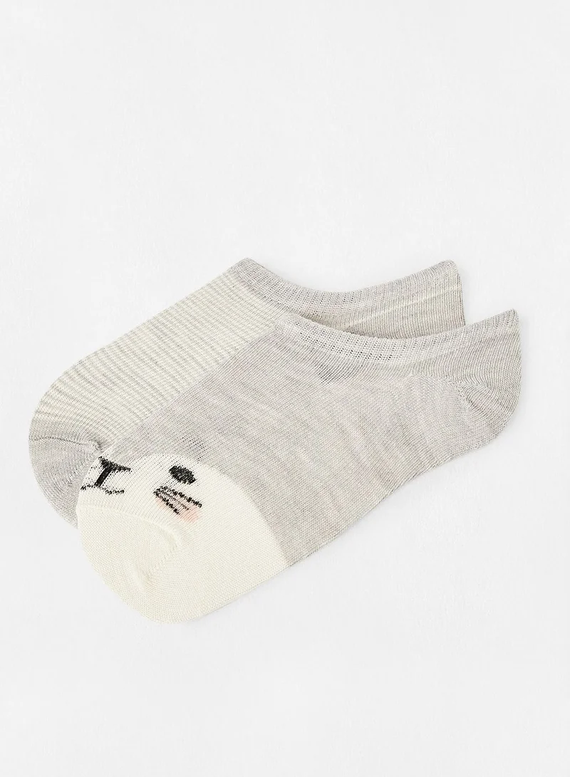 MANGO Youth Cat Low Socks