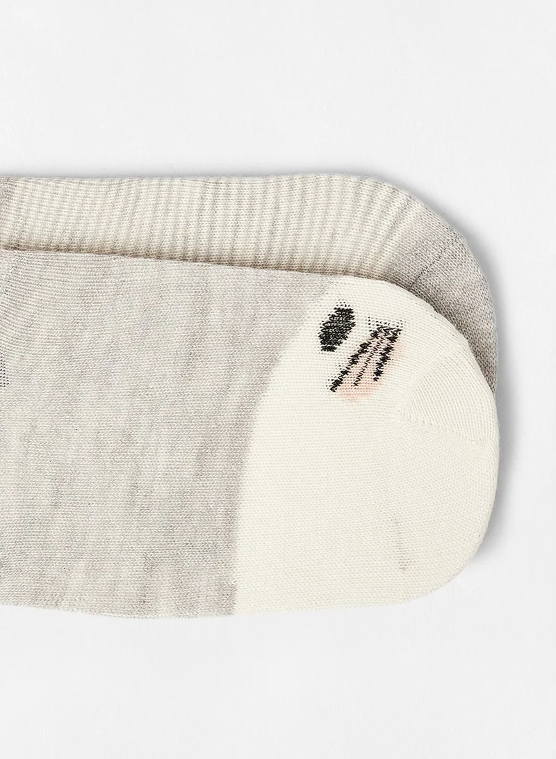 MANGO Youth Cat Low Socks