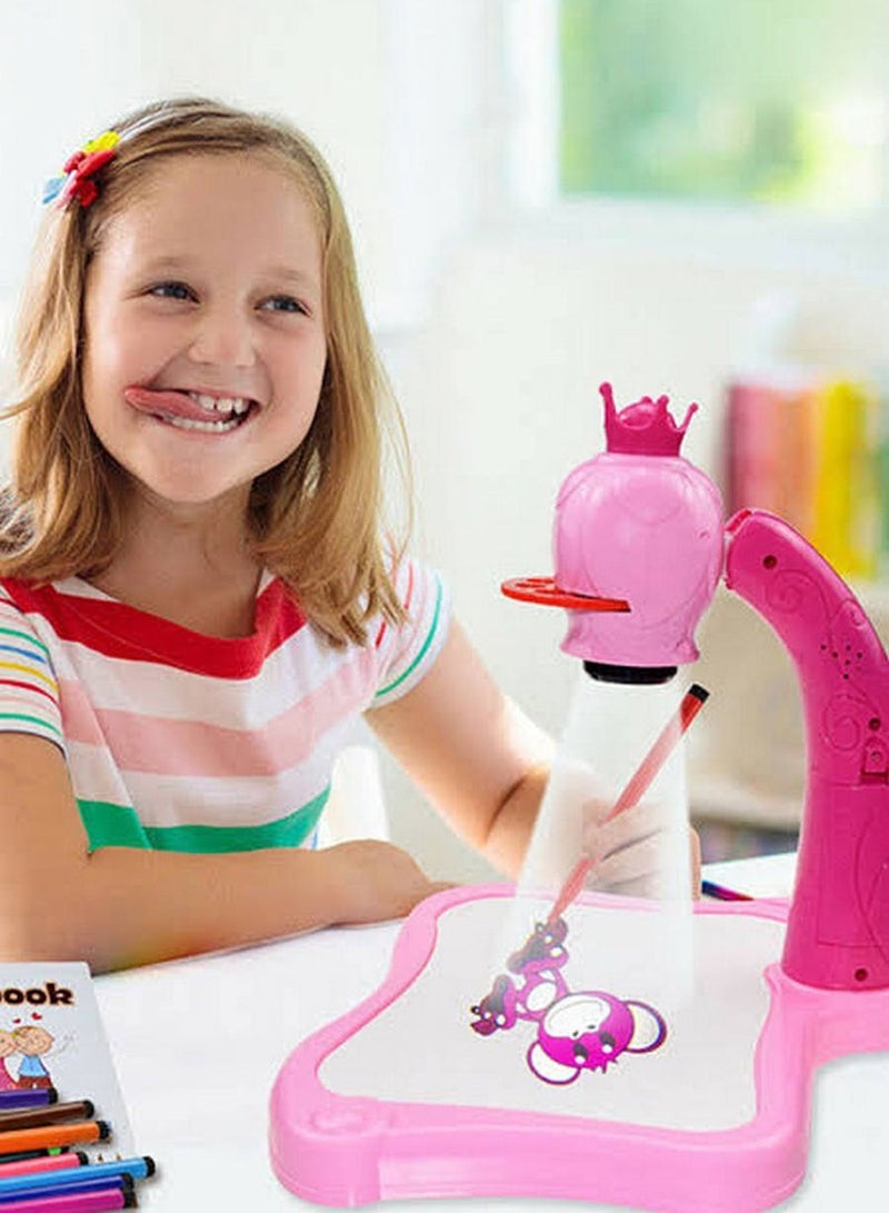 Children Led Projector Art Drawing Table - Image 2