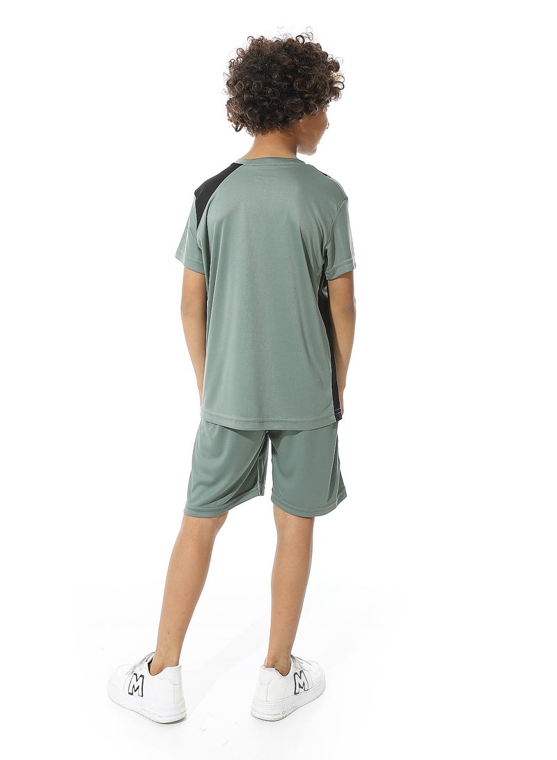 Caesar BoysSport T-Shirt With Short Set - Image 3