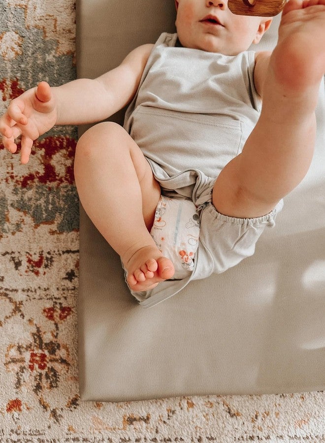 Gunamuna günamüna Unisex Baby, Toddler Ultra-Soft Fleece Daytime Bubble Jumpsuit w/Diaper Zipper for Easy Changing, Dew, 3-6 Months - Image 5