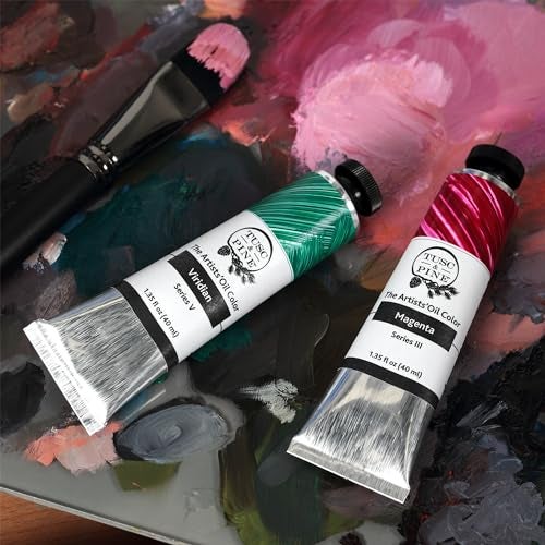 Tusc & Pine Artist Oil Paint - Silver Pearlescent, 40 ml, Non-Yellowing, Rich & Creamy Consistency, Maximum Pigment Load, Small Batch Milled Oil Paints Made in the USA for Professional Artists - Image 5