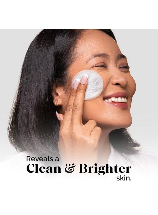 LuxaDerme Am/Pm Toner Pads - Remove Impurities, Tighten Pores, Smoothes Skin, Achieve Korean Glass Skin Glow, 91% Natural Ingredients With Birch Juice, Niacinamide & Astaxanthin - 60 Pads  - Image 2