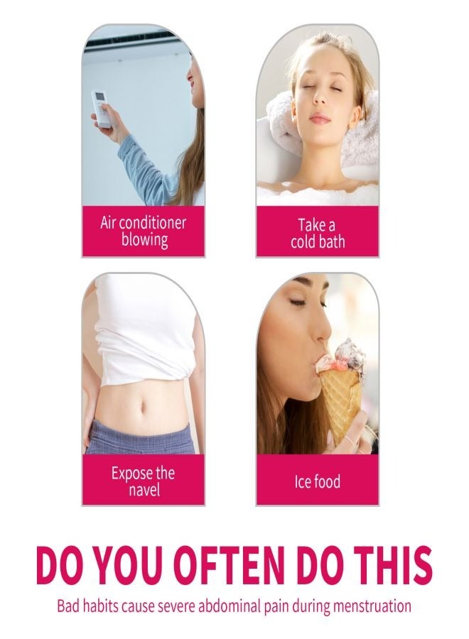 ساوث مون لصقة تخفيف آلام الدورة الشهرية: اخففي الألم، ودافئي جسمك، واخلصي من البرودة أثناء الحيض باستخدام لصقات تخفيف آلام الدورة الشهرية لدينا. ابقي مرتاحة باستخدام أشرطة التسخين الخاصة بنا للدورة الشهرية. 8 - Image 3