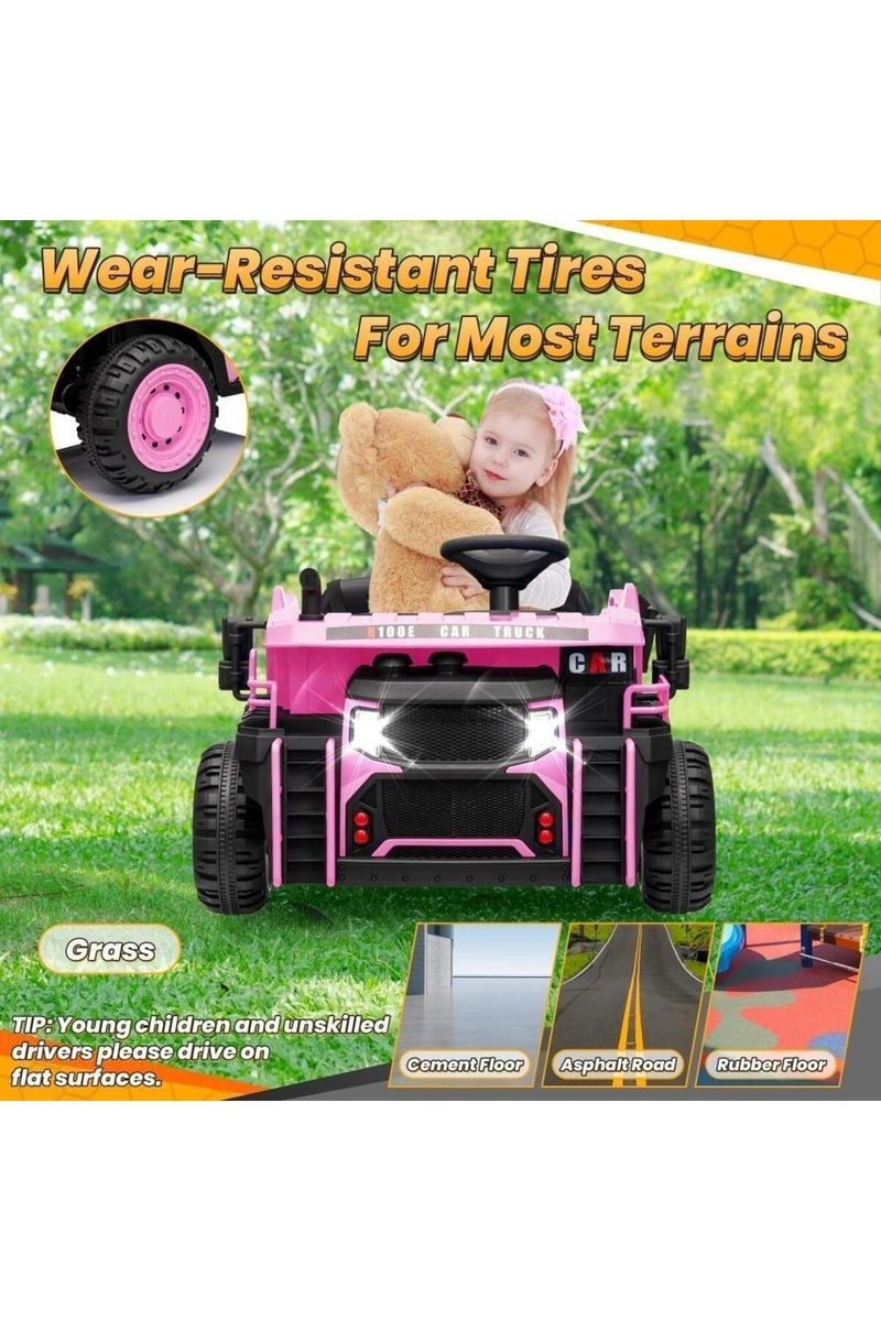 Pink Electric Dump Truck for Kids - Image 2