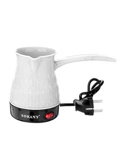 sokany Turkish Coffee Maker 500 watts 500 ml Sk-219 white  - Image 2