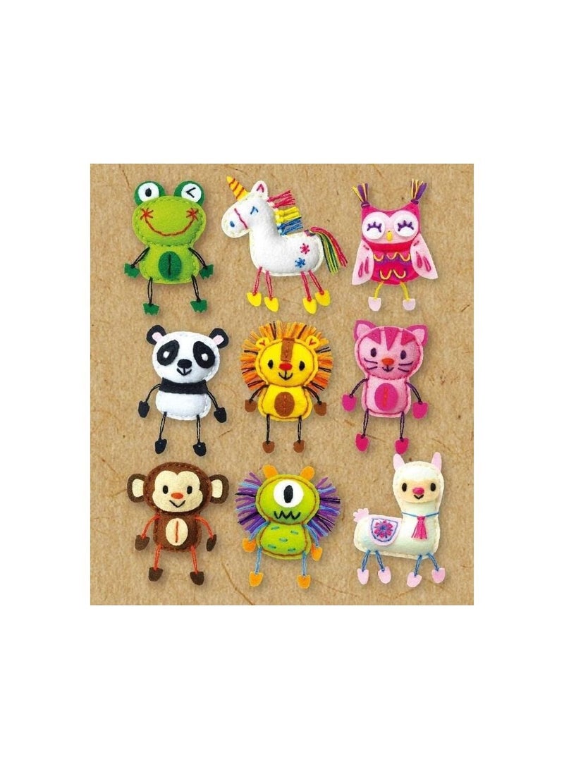 Avenir Sewing Pen Topper - Monkey | DIY Pen Topper Friend Sewing Kit - Hours of Entertainment & Creativity | Tools & Instructions Included, Easy and Fun Activity for Kids + - Image 3