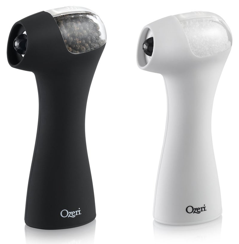 Ozeri طقم مطحنة الملح والفلفل الكهربائية Ozeri Graviti Pro II، خالية من BPA - Image 1