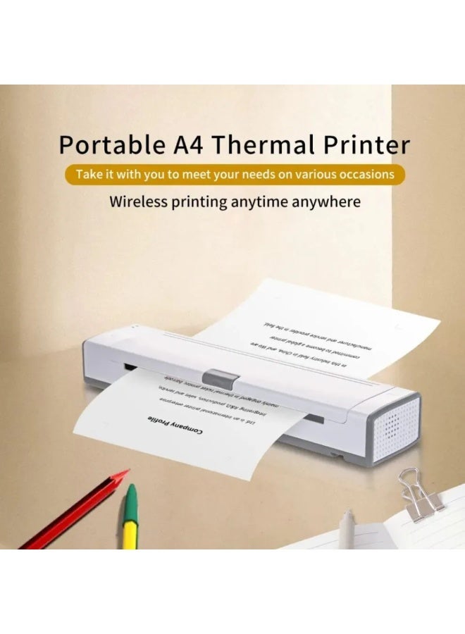 Thermal Xprinter XP-T81 High Resolution Mini Portable Thermal Transfer Printer - Image 4