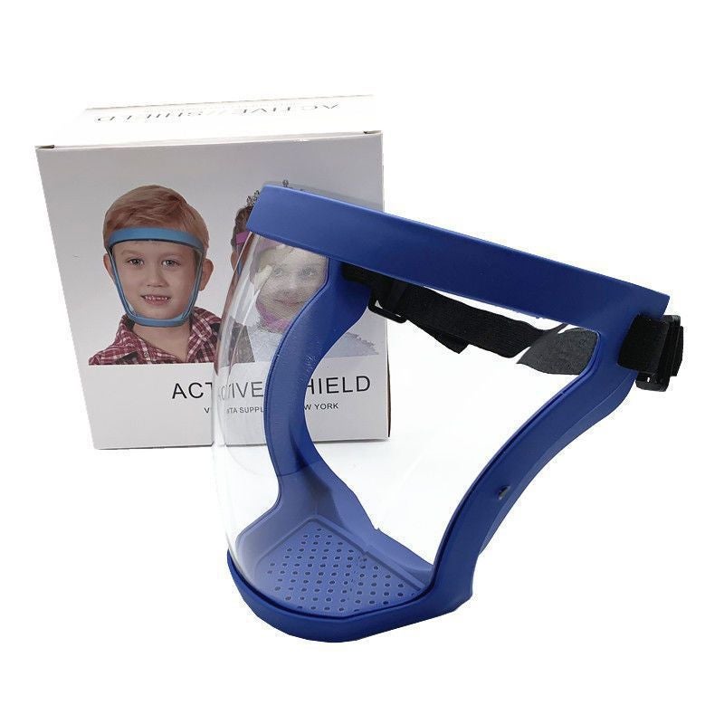 Children'S Comprehensive Protective Mask Upgraded Multi-Color Anti-Splash Anti-Fog Mask Mask - Image 1
