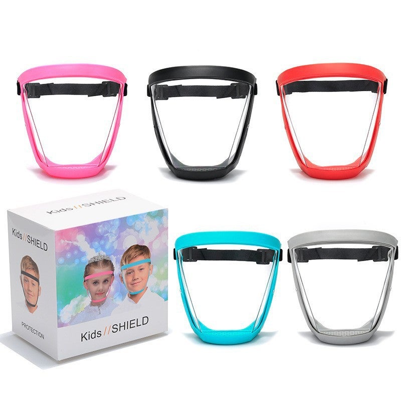 Children'S Comprehensive Protective Mask Upgraded Multi-Color Anti-Splash Anti-Fog Mask Mask - Image 2