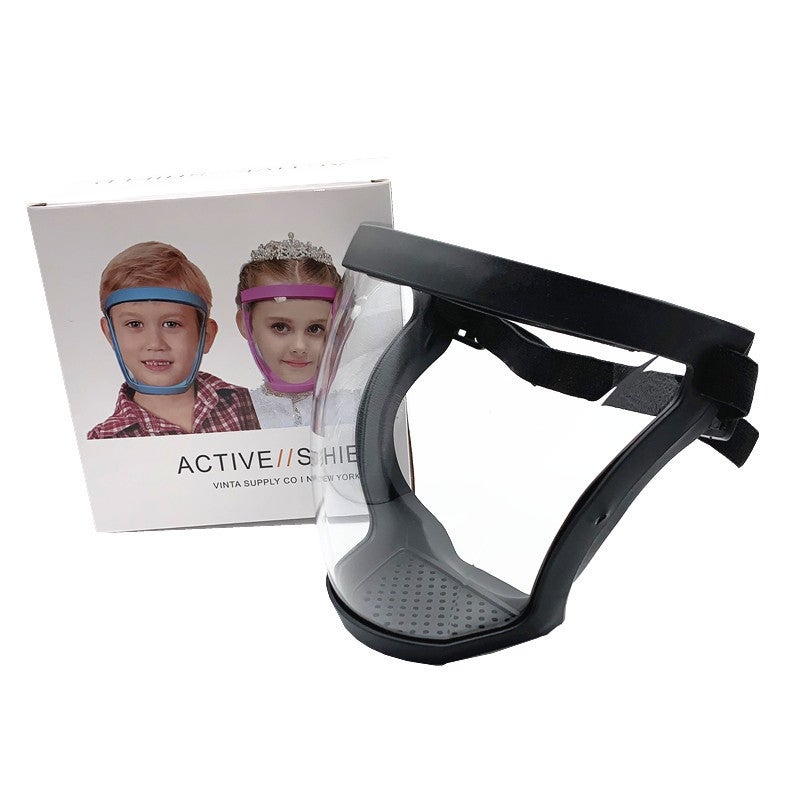 Children'S Comprehensive Protective Mask Upgraded Multi-Color Anti-Splash Anti-Fog Mask Mask - Image 5