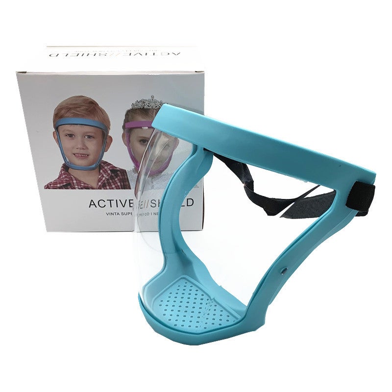 Children'S Comprehensive Protective Mask Upgraded Multi-Color Anti-Splash Anti-Fog Mask Mask - Image 3