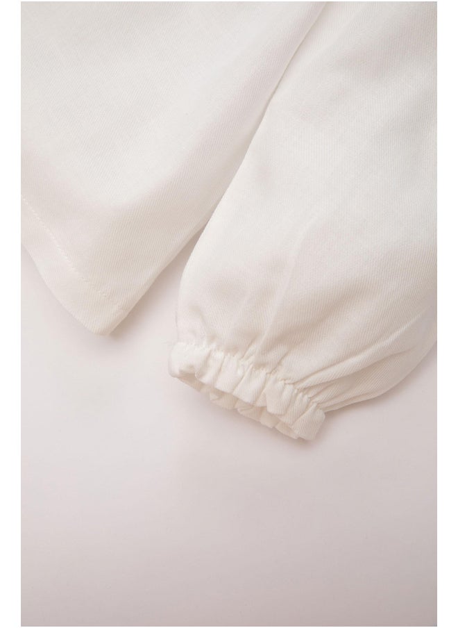 DeFacto - Babygirl Regular Fit Frill Neck Woven Set - 2 Pack - Image 1
