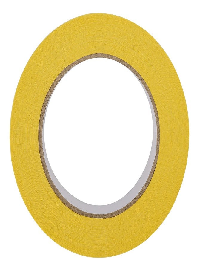 Lichamp شريط لاصق لطلاء السيارات من Lichamp، عبوة من قطعتين، أصفر، 36 مم × 55 م، شريط طلاء هيكل السيارة، مجموعة أشرطة دهان السيارات، 1.4 بوصة × 60 ياردة × 2 لفة - Image 4