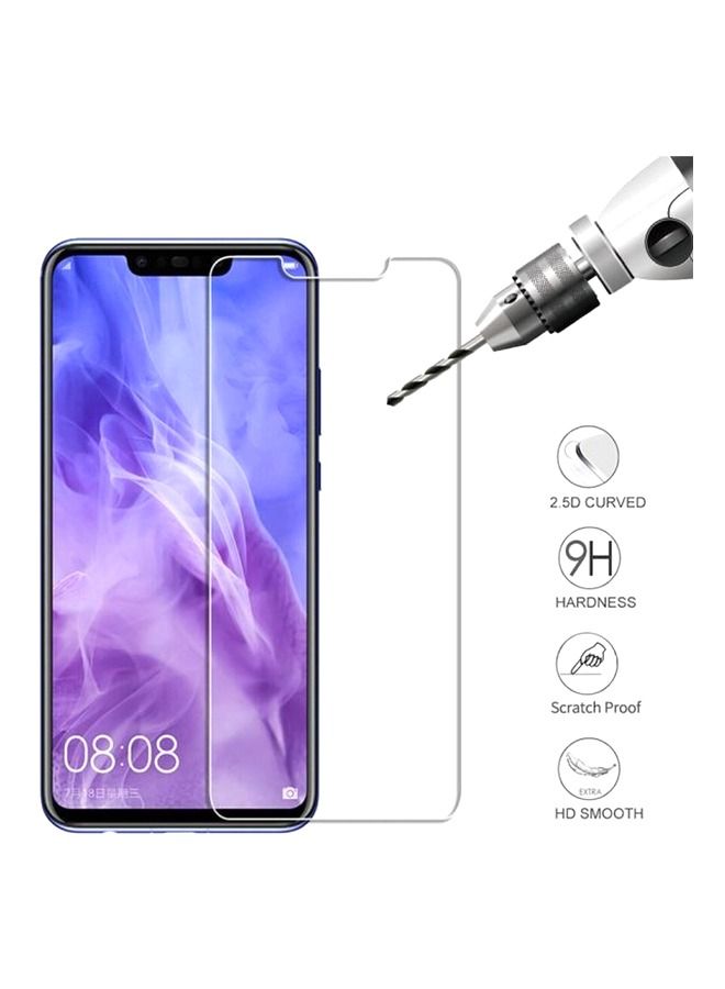 shAyzee 2.5D Curved Tempered Glass Screen Protector For Huawei Nova 3i Clear - Image 2