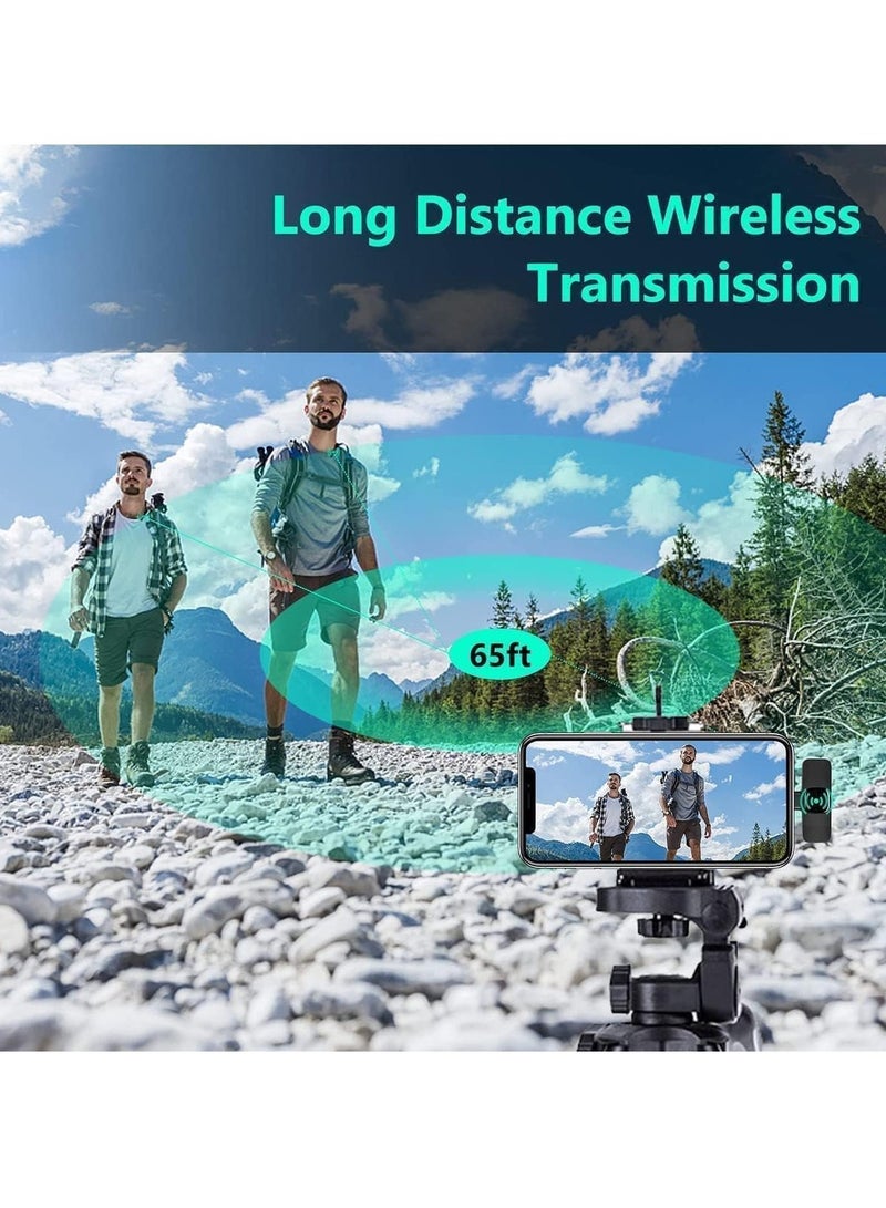 TIGER New Wireless Mic for iPhone & iPad – Bluetooth Microphone for Recording, Interviews, Vlogging, YouTube, TikTok, and Instagram Reels – High-Quality Sound for Video Content Creation - Image 5