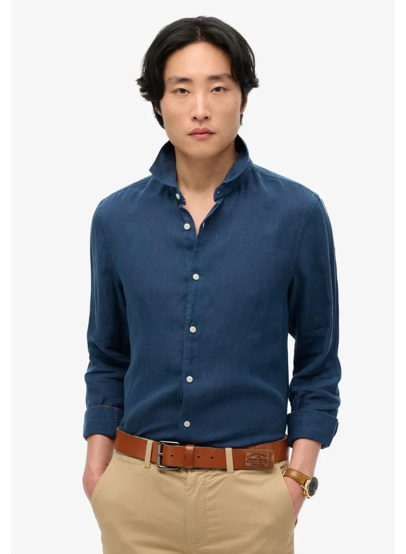Superdry Vacation L/S Linen Shirt