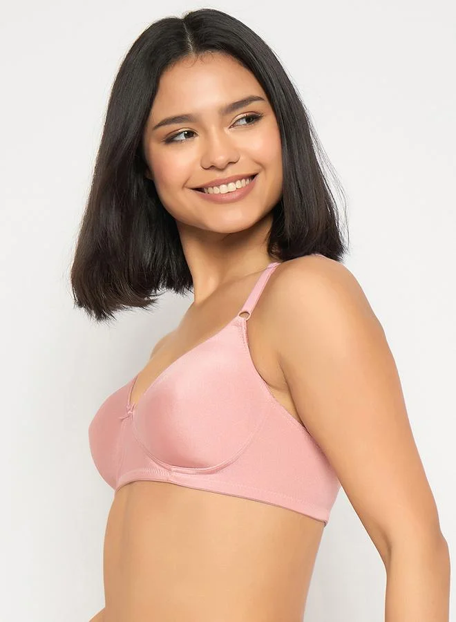 Clovia Clovia Pack of 2 - Solid Padded Non-Wired Full Coverage Multiway T-Shirt Bra