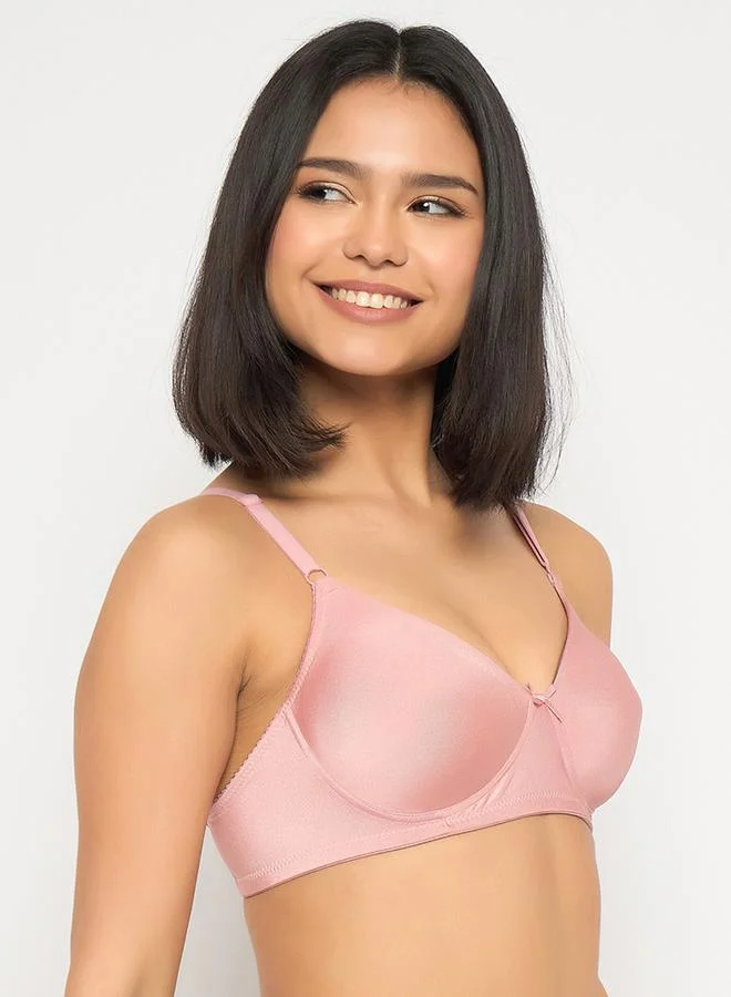 Clovia Clovia Pack of 2 - Solid Padded Non-Wired Full Coverage Multiway T-Shirt Bra