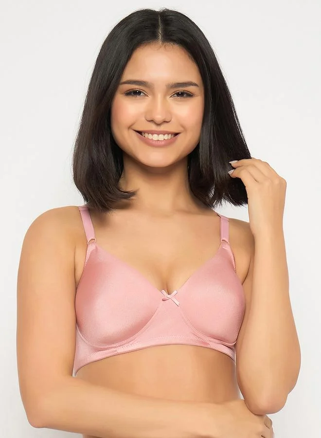 Clovia Clovia Pack of 2 - Solid Padded Non-Wired Full Coverage Multiway T-Shirt Bra