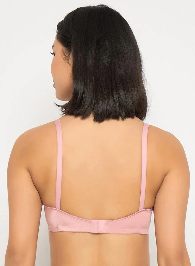 Clovia Clovia Pack of 2 - Solid Padded Non-Wired Full Coverage Multiway T-Shirt Bra