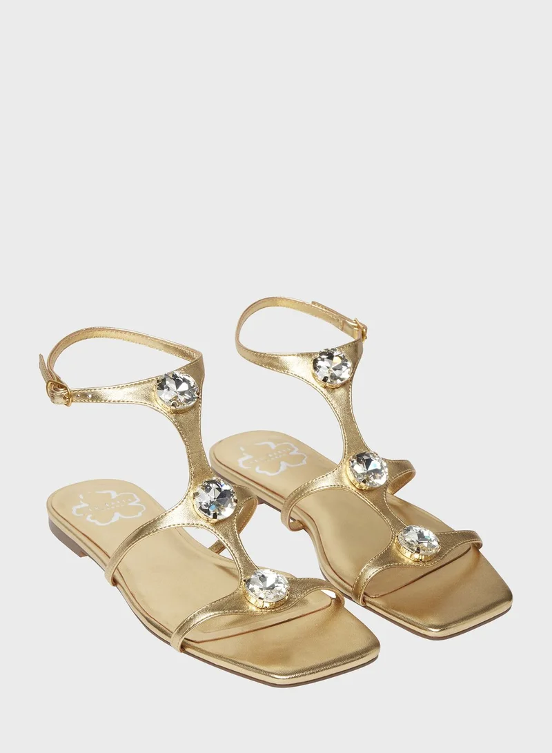 Ted Baker Radisha Flat Jewel Sandals