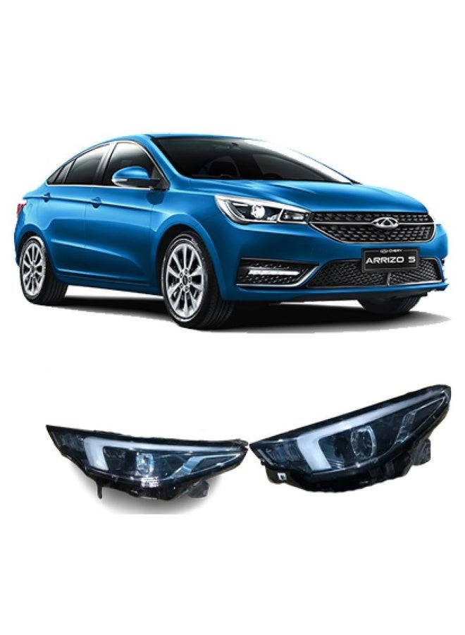 Chery Arrizo 5 2022 2023 2024 Nickel Headlights