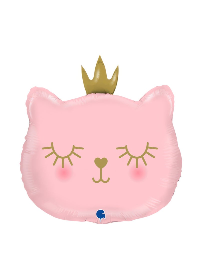 GRABO 21" Foil Balloon Cat Princess - Image 1