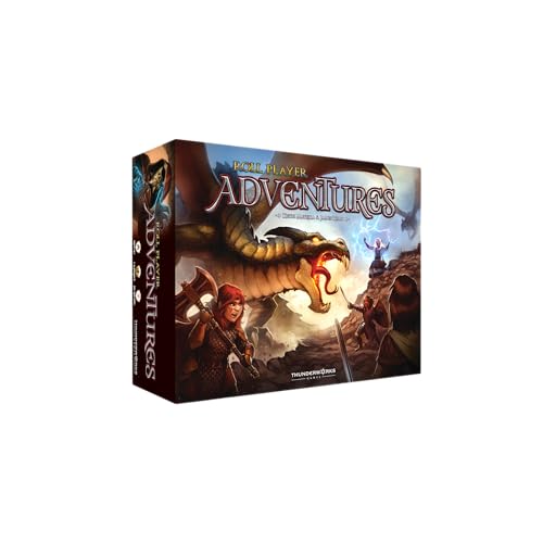 Thunderworks Games Roll Player Adventures Board Game  Cooperative Storybook Fantasy Adventure Campaign  Choose Your Path Strategy Dice Game  95150 Minutes per Chapter 14 Players Ages 14 by Thunderworks Games - Image 1