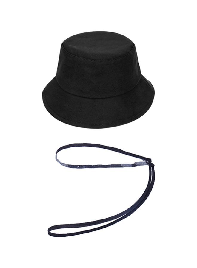 NIBEMINENT Adjustable Protective Face Shield Hat Visor Clear/Black 35x2x25centimeter  - Image 1
