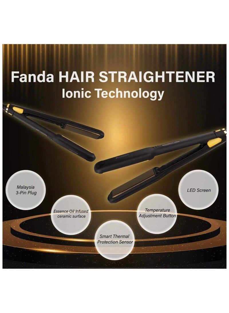 Fanda Hair Straightener 2.5cm (White） - Image 3