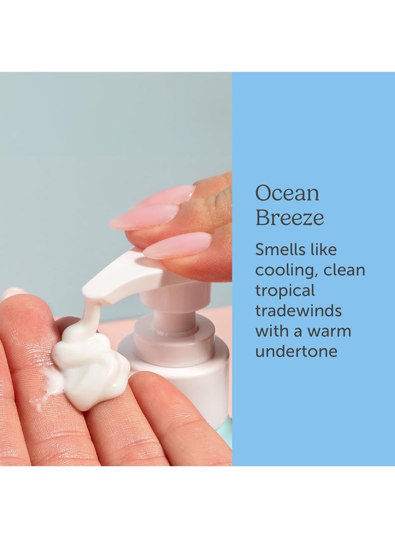 Nectar Life Exfoliating & Moisturizing Hand Wash, Volcanic Pumice for Hand Scrub, Shea Butter Softens Hands, Clean Vegan Ingredients. Ocean Breeze Scent - Image 4