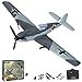 volantexrc RC Plane 3 Channel Remote Control Airplane Fighter Toys 24GHz 6axis Gyro Stabilizer RTF Glider Aircraft Plane Easy to Fly for Adults Beginners BF109 - Image 2