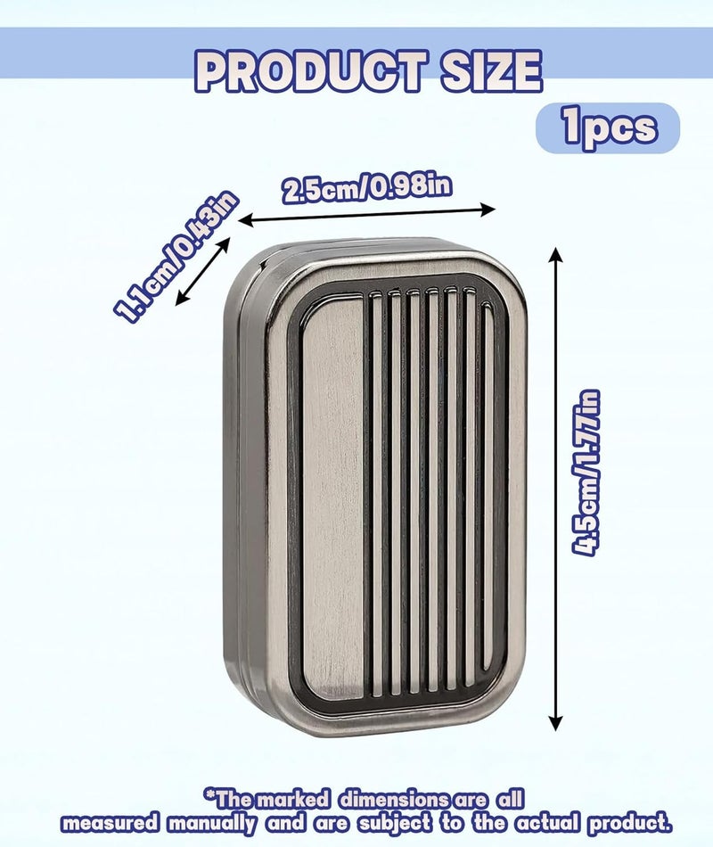 VATTU Stress Relief Toys Adults, 1.69in*0.98in Fidget Slider, Fidget Toys Adults Easy to Carry 3 Floors Decompression Block Perfect for Working with One Hand to Release Stress - Image 3