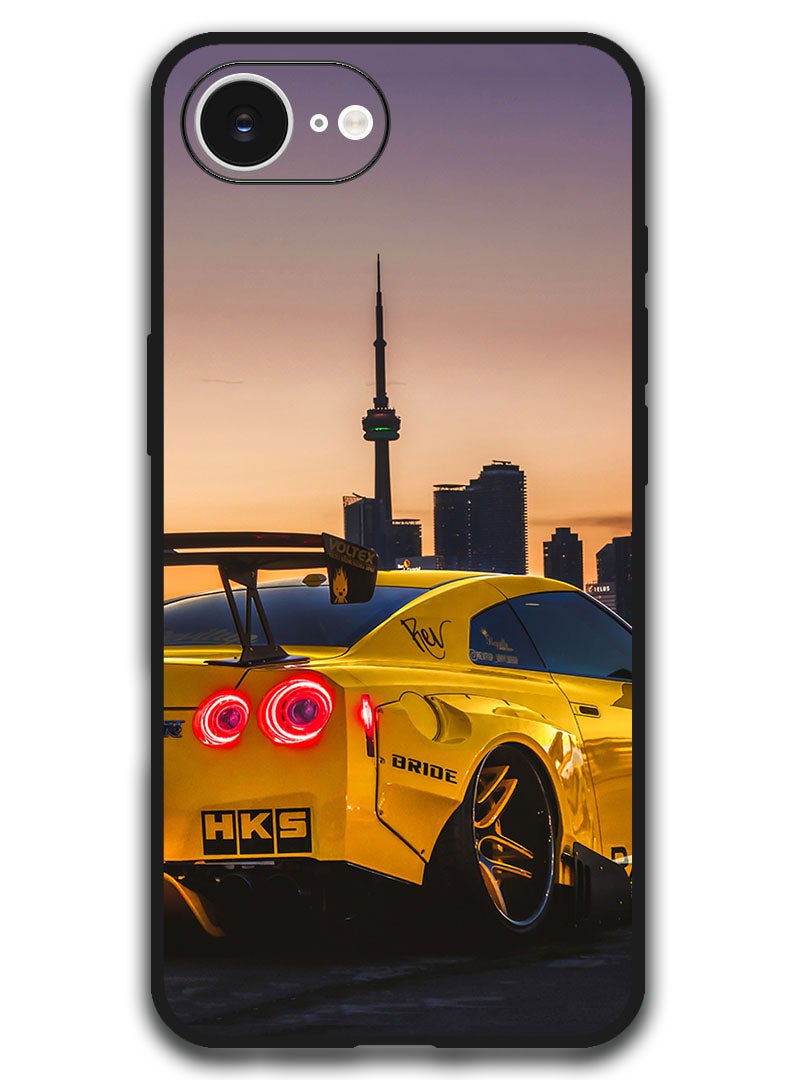 Theodor Case Compatible with Apple iPhone 16e 6.1 Inch Protection Shockproof Bumper Cover - Car (3) - Image 1