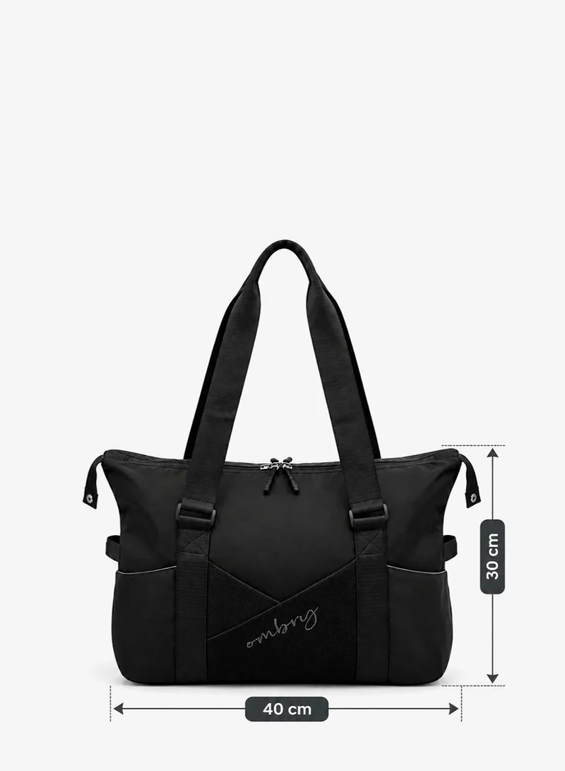 واف Lightweight Nylon-Style Large Capacity Tote Bag for Women - Travel, Gym & Shopping